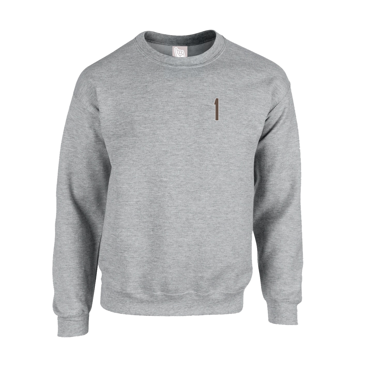 Fleece Crew — Front Shirsy in Grey
