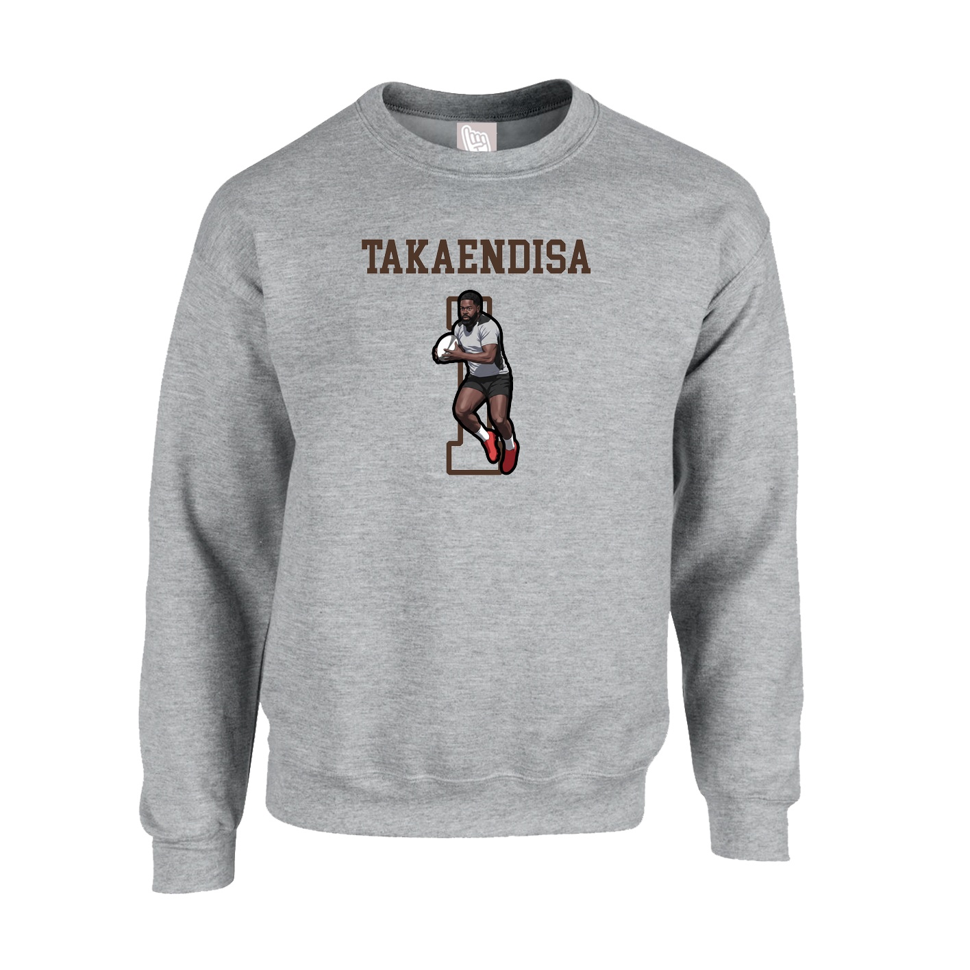 Fleece Crew — Shirsey in Grey