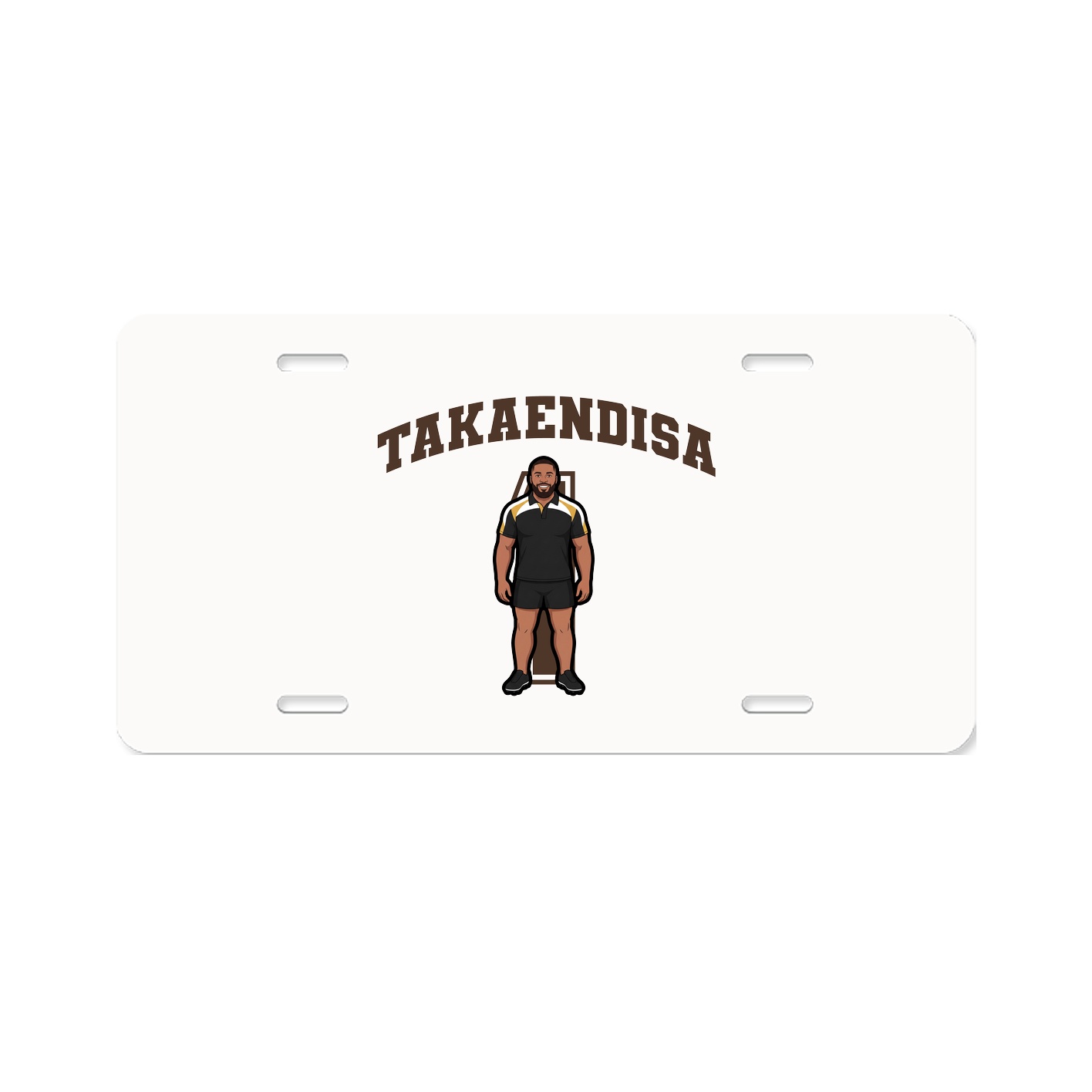 License Plate — Number in Classic