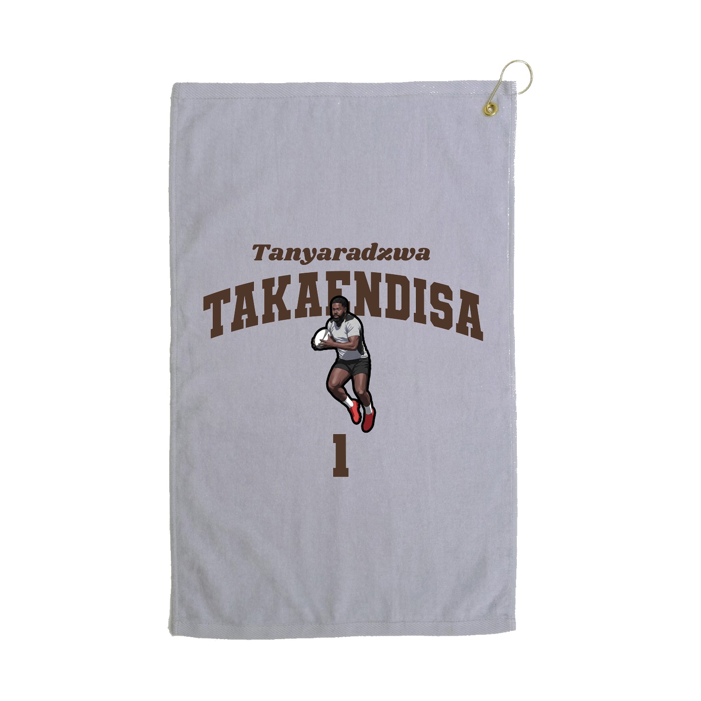 Golf Towel — Signature Arch in Grey