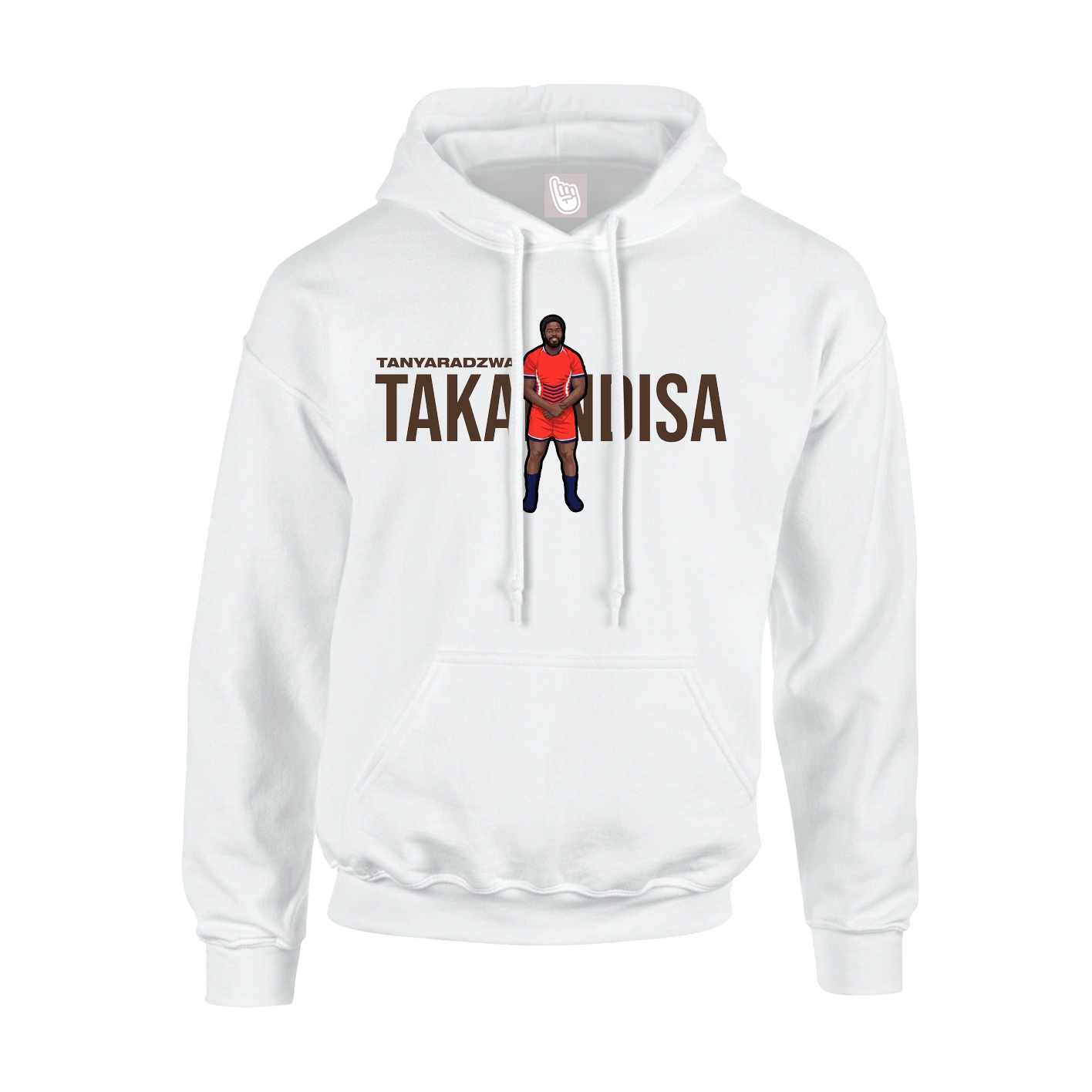 Youth Hoodie — Player Name in White
