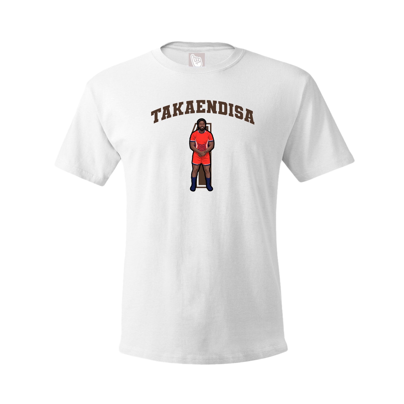 Youth Tee — Number in White