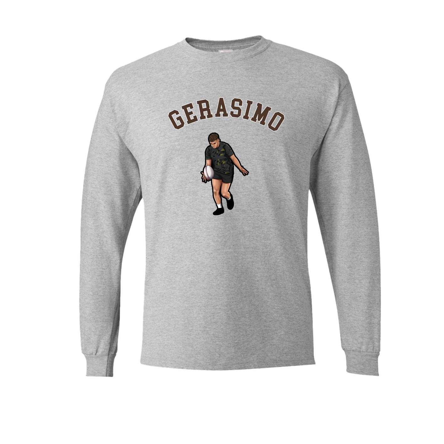 Long Sleeve Tee — Shirsey Arch in Grey