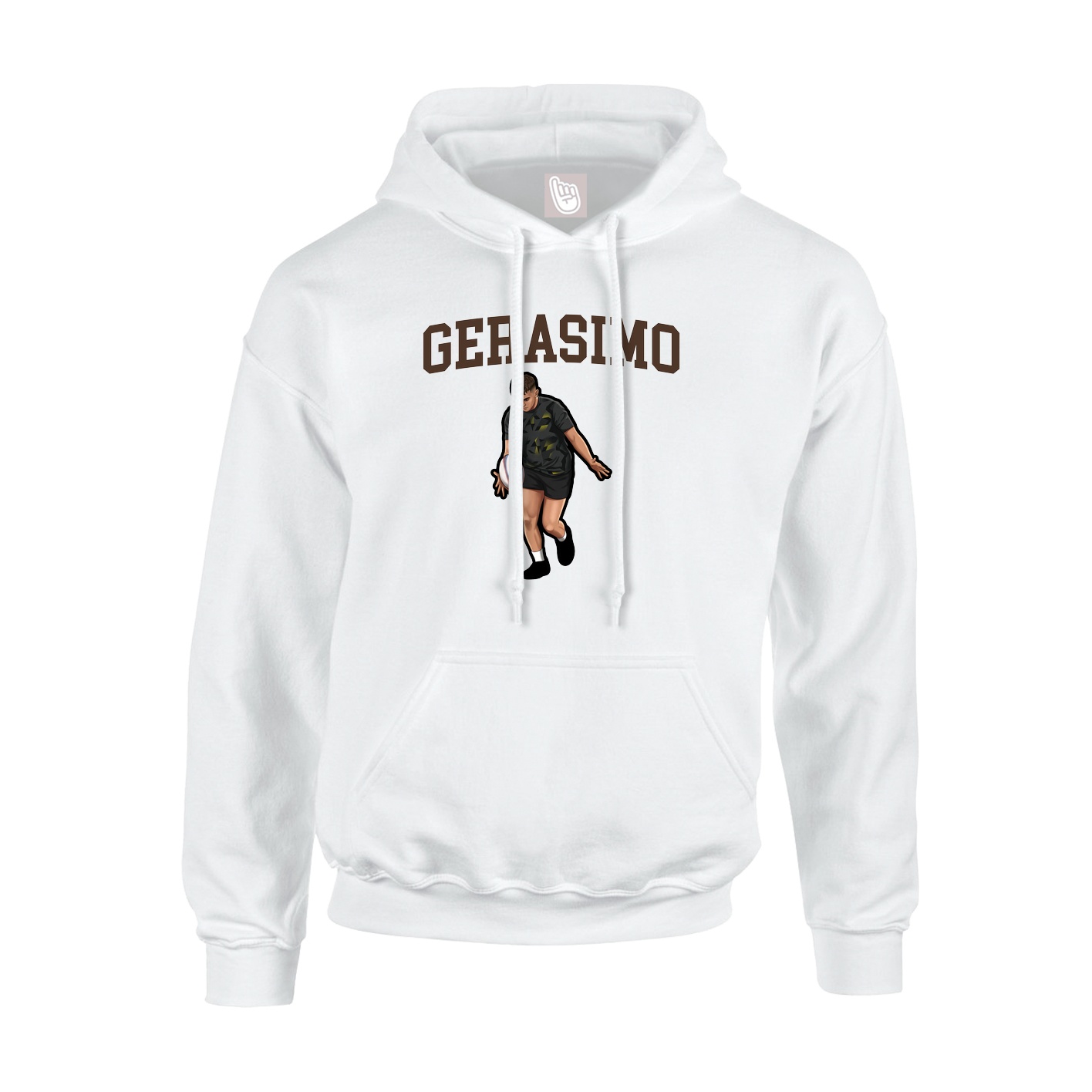 Hoodie — Shirsey in White