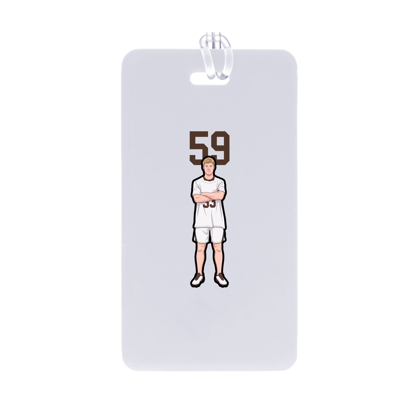 Bag Tag — Number Top in Classic