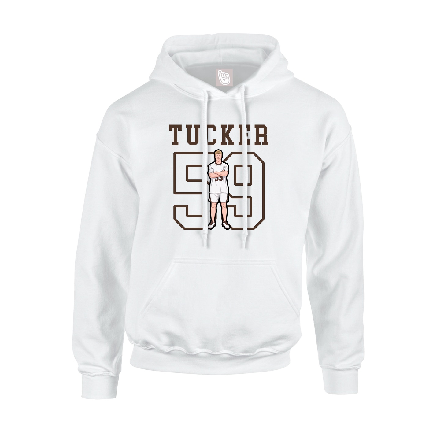 Youth Hoodie — Shirsey in White