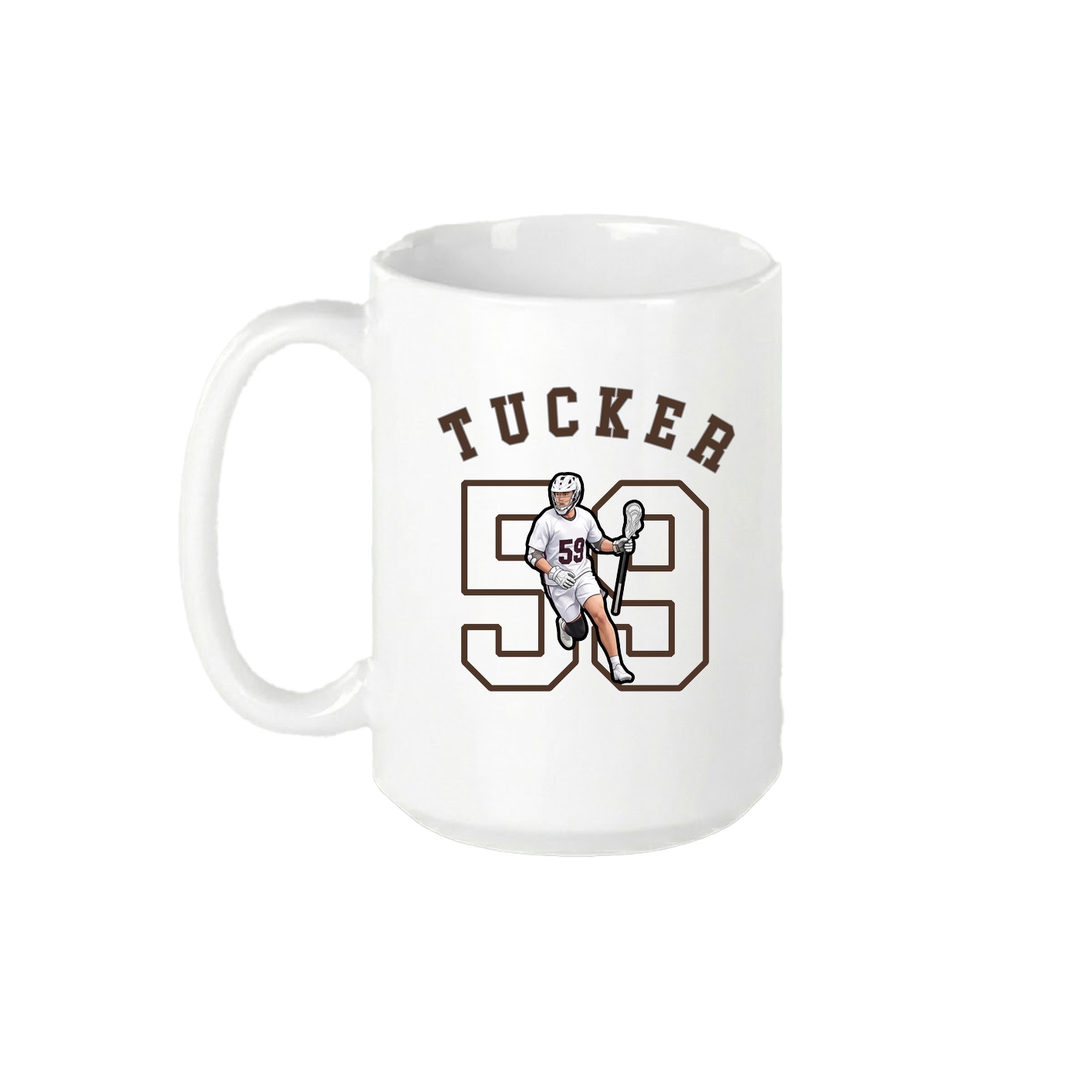 15oz Coffee Mug — Shirsey Arch in White
