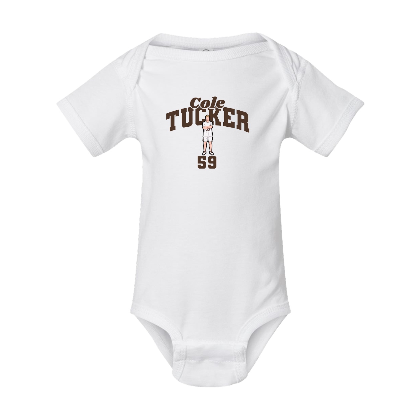 Baby Onesie — Signature Arch in White