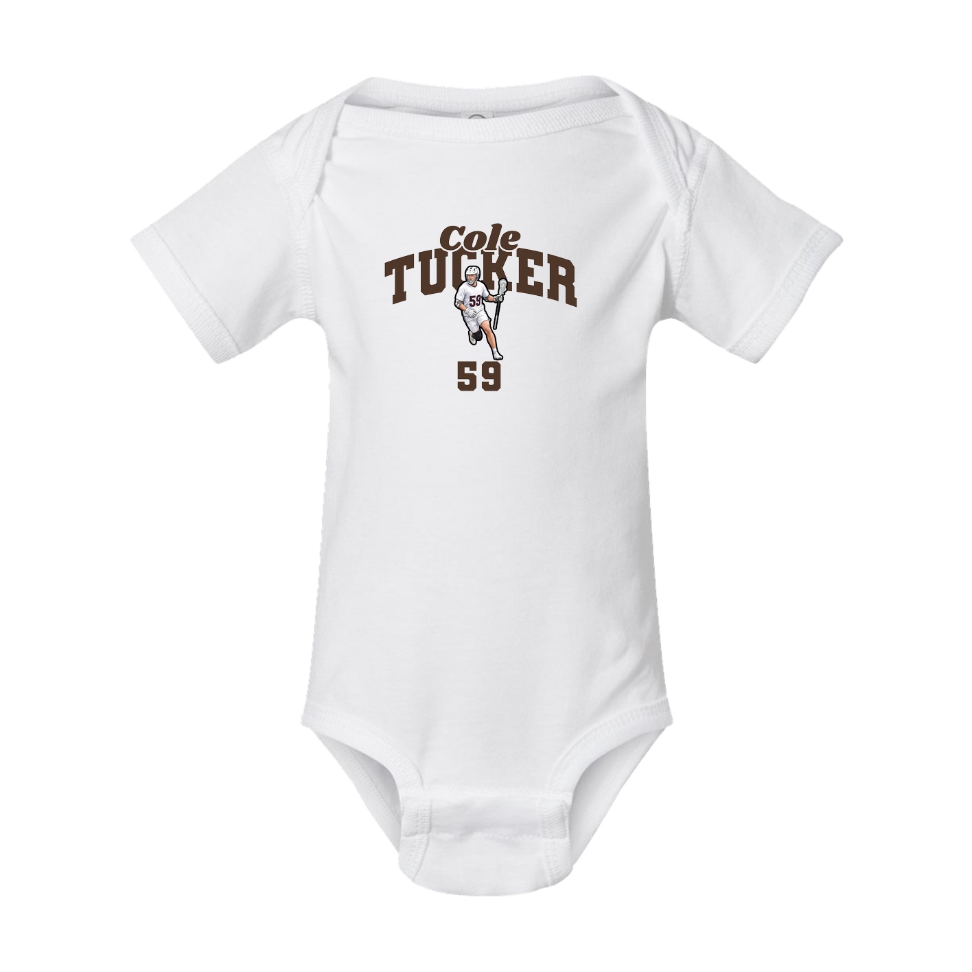 Baby Onesie — Signature Arch in White