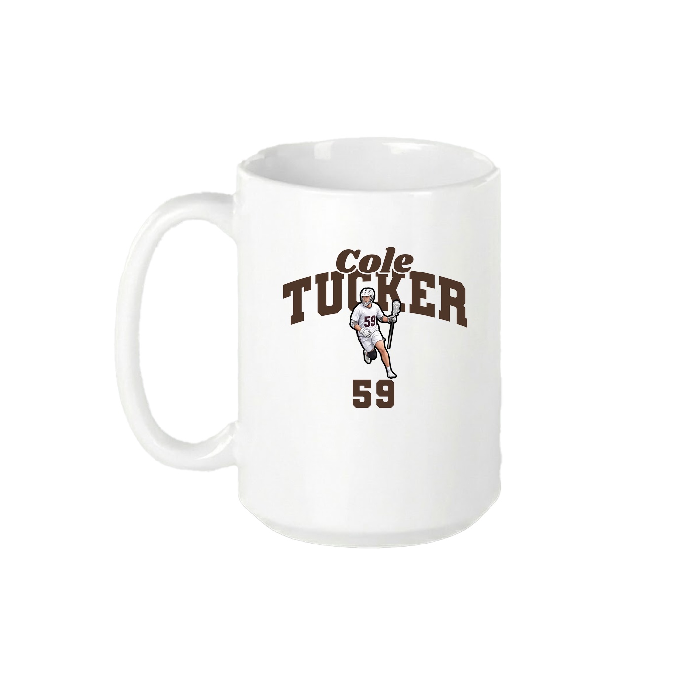 15oz Coffee Mug — Signature Arch in White