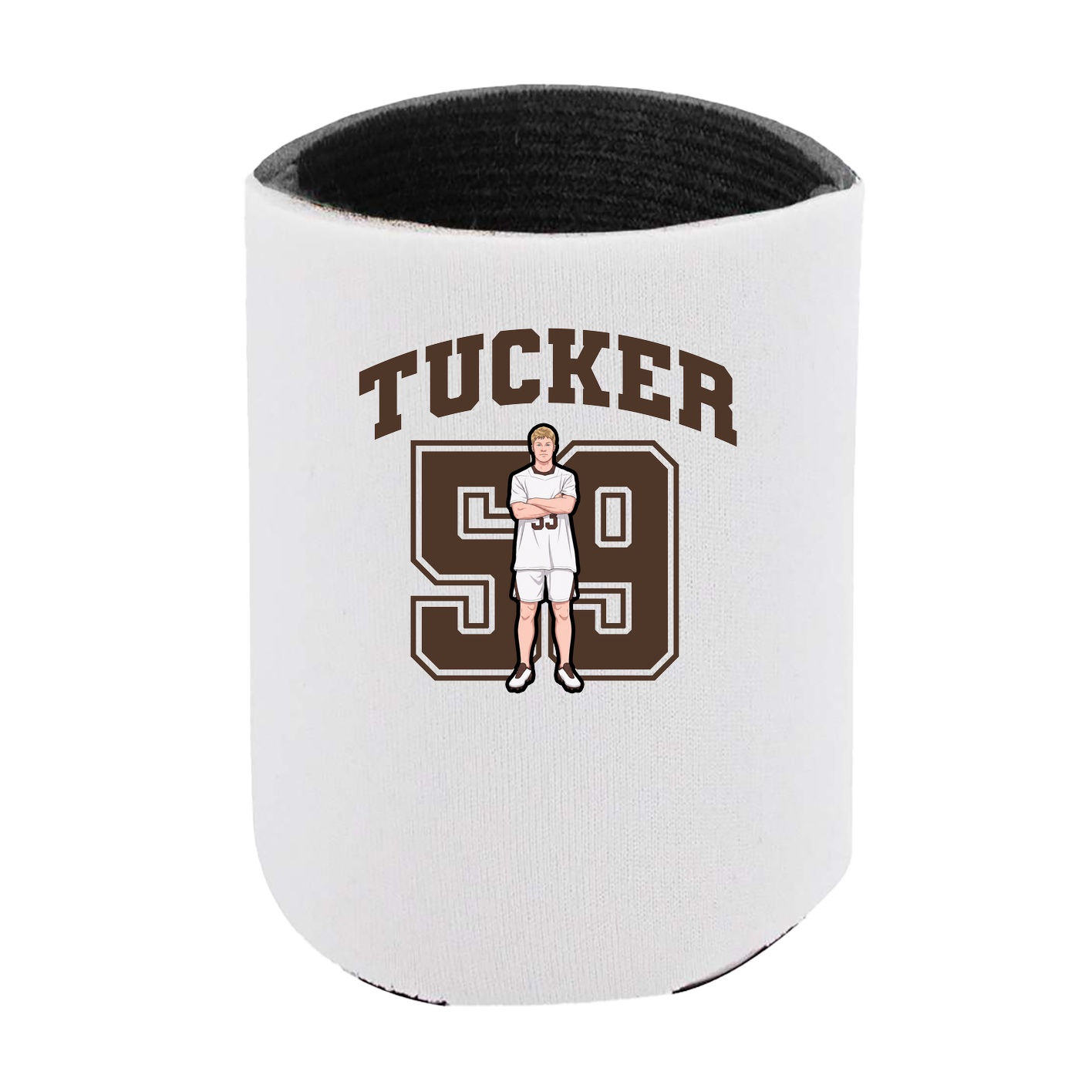 Can Holder — Number in White