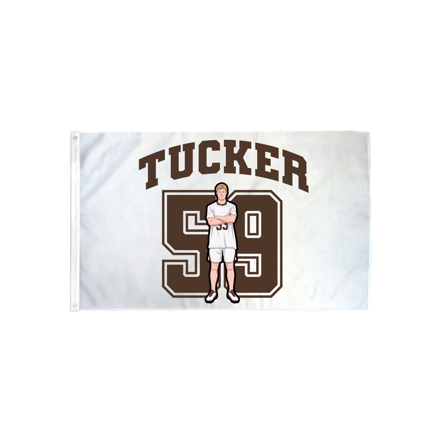 3x5 Flag — Number in Classic