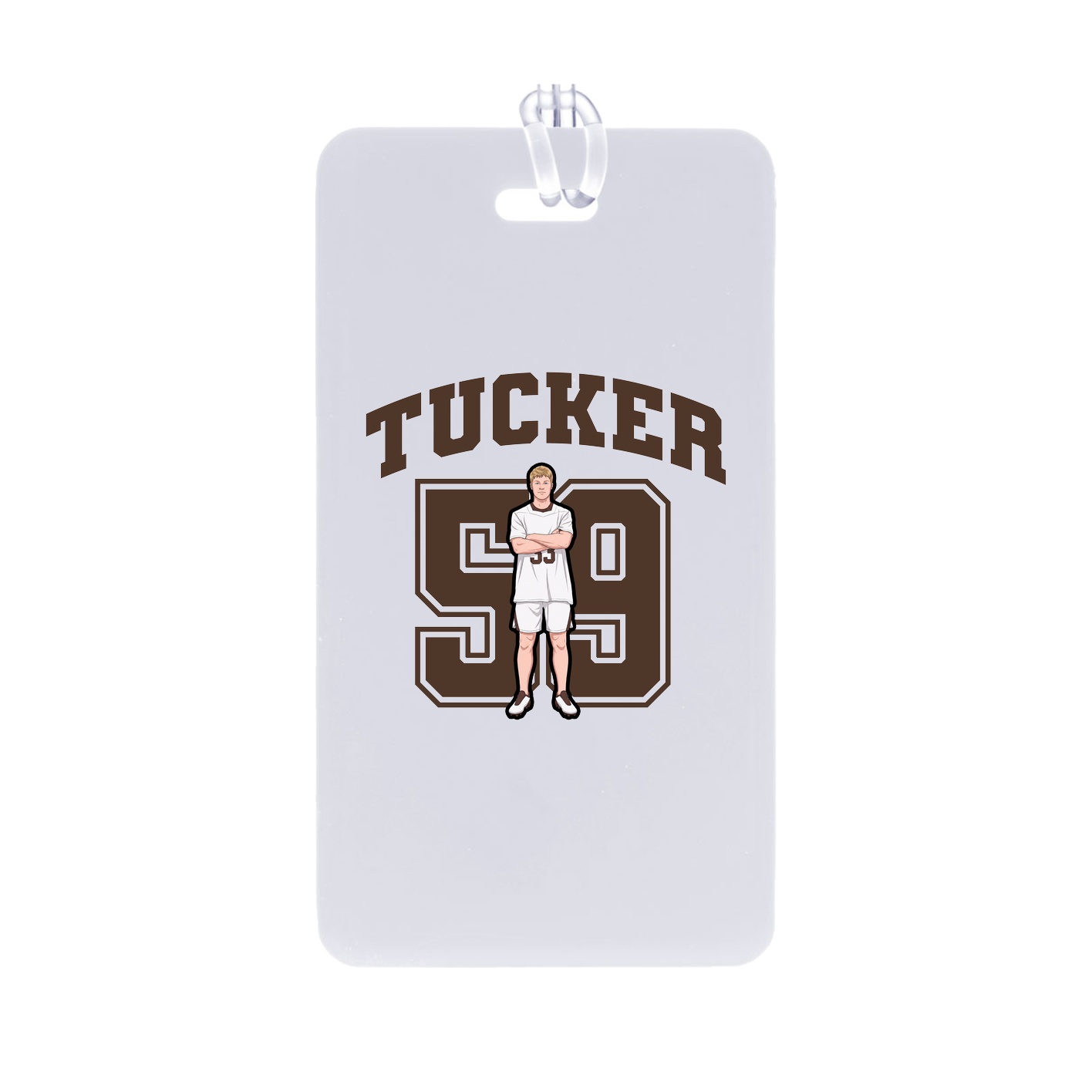 Bag Tag — Number in Classic