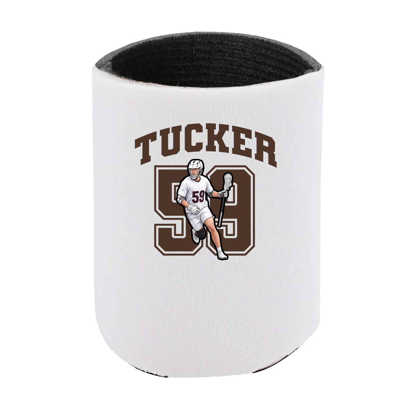 Can Holder — Number in White