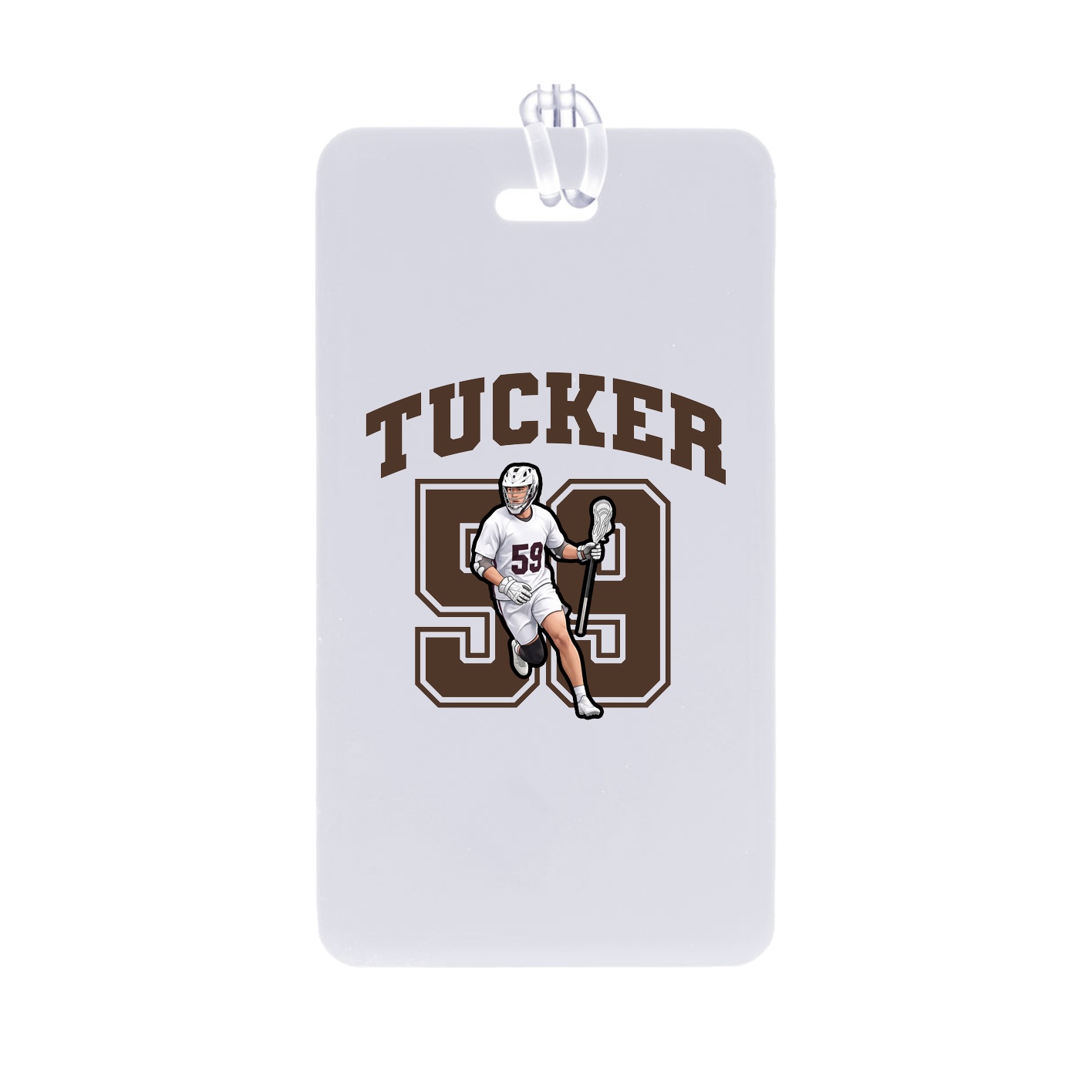 Bag Tag — Number in Classic
