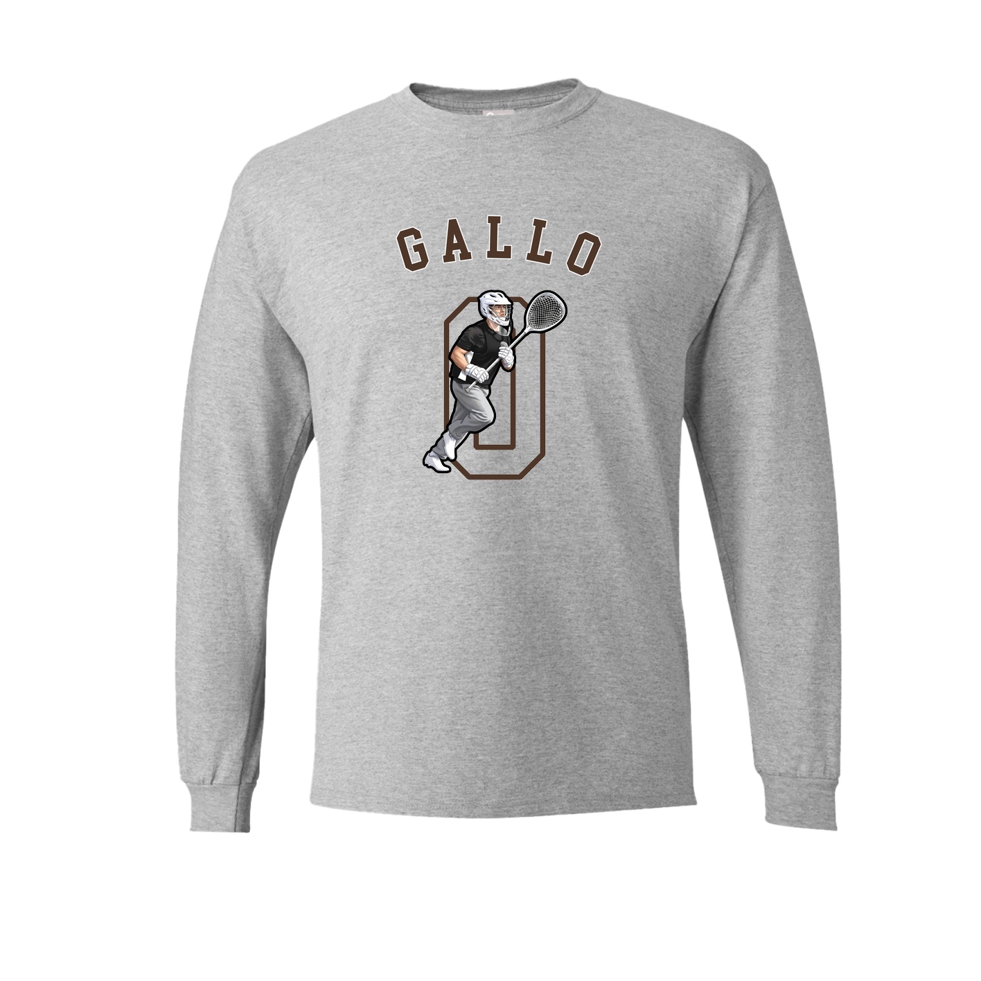 Long Sleeve Tee — Shirsey Arch in Grey