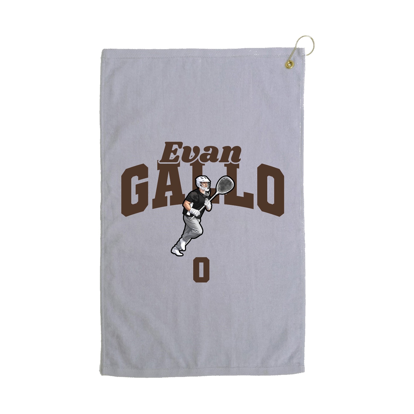 Golf Towel — Signature Arch in Grey