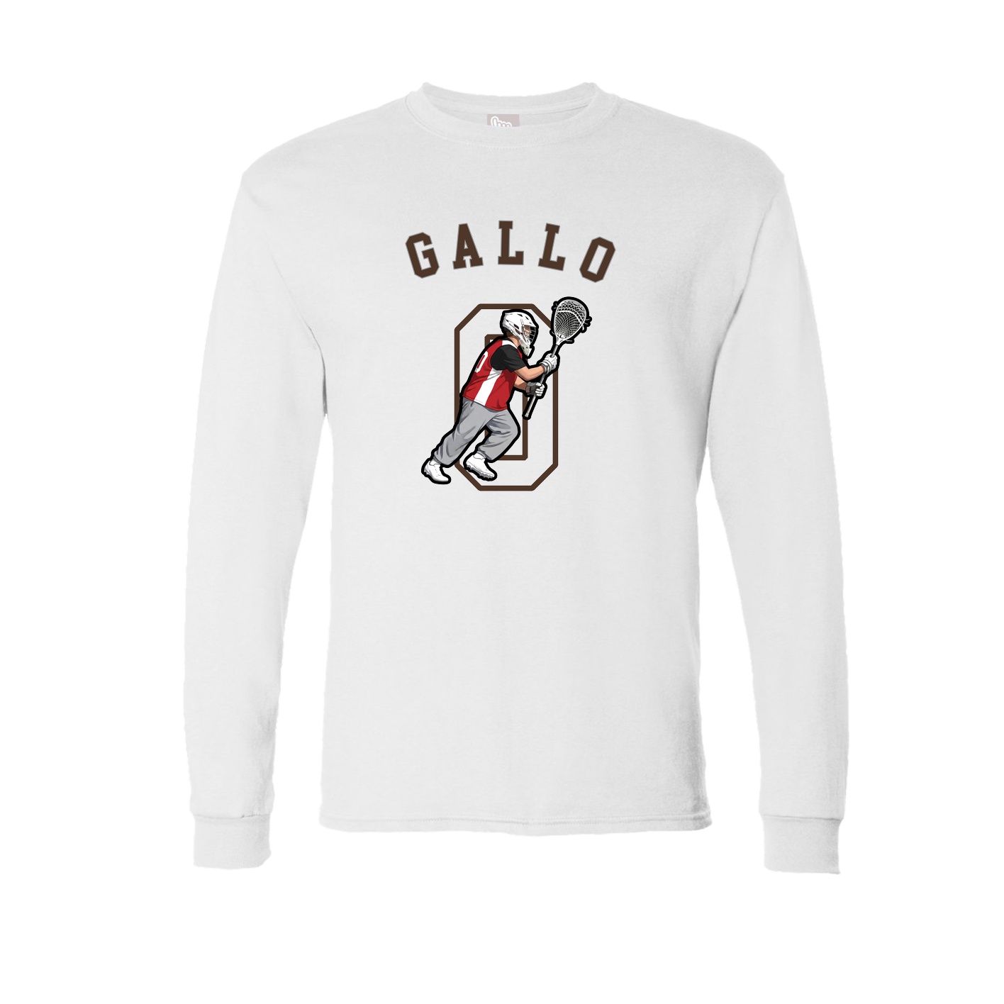 Long Sleeve Tee — Shirsey Arch in White