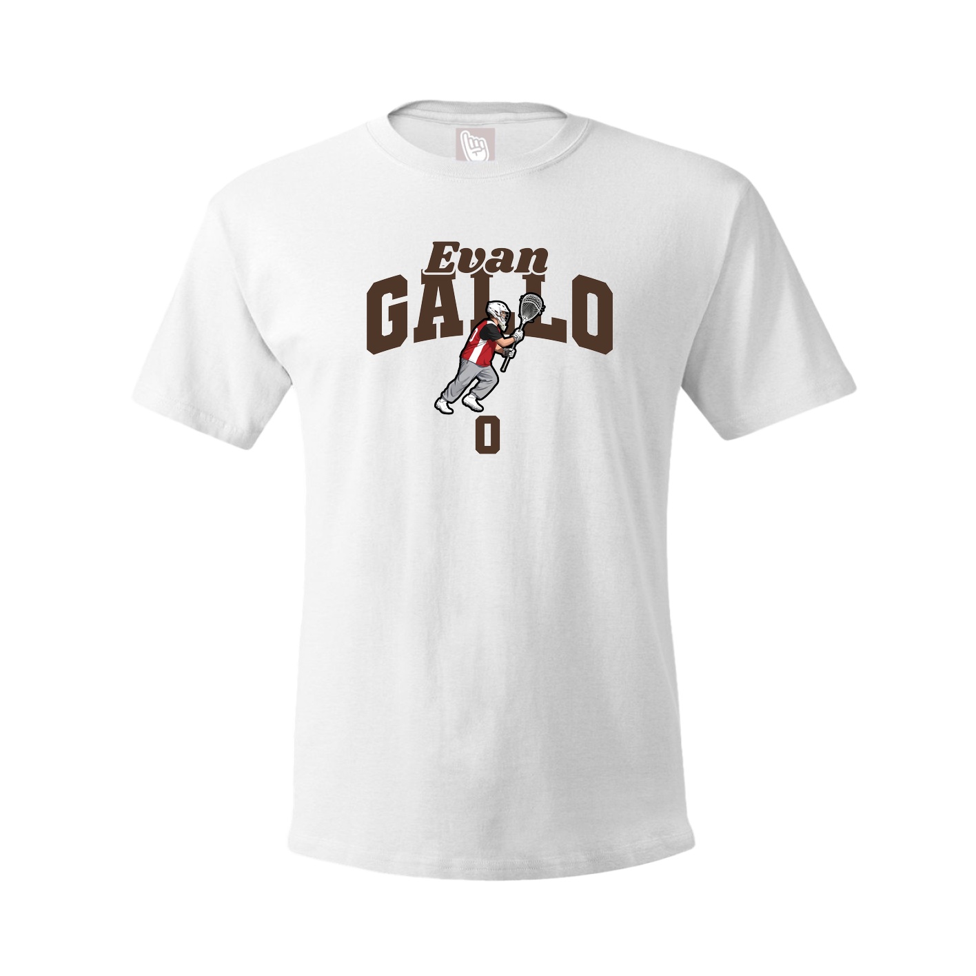 Youth Tee — Signature Arch in White