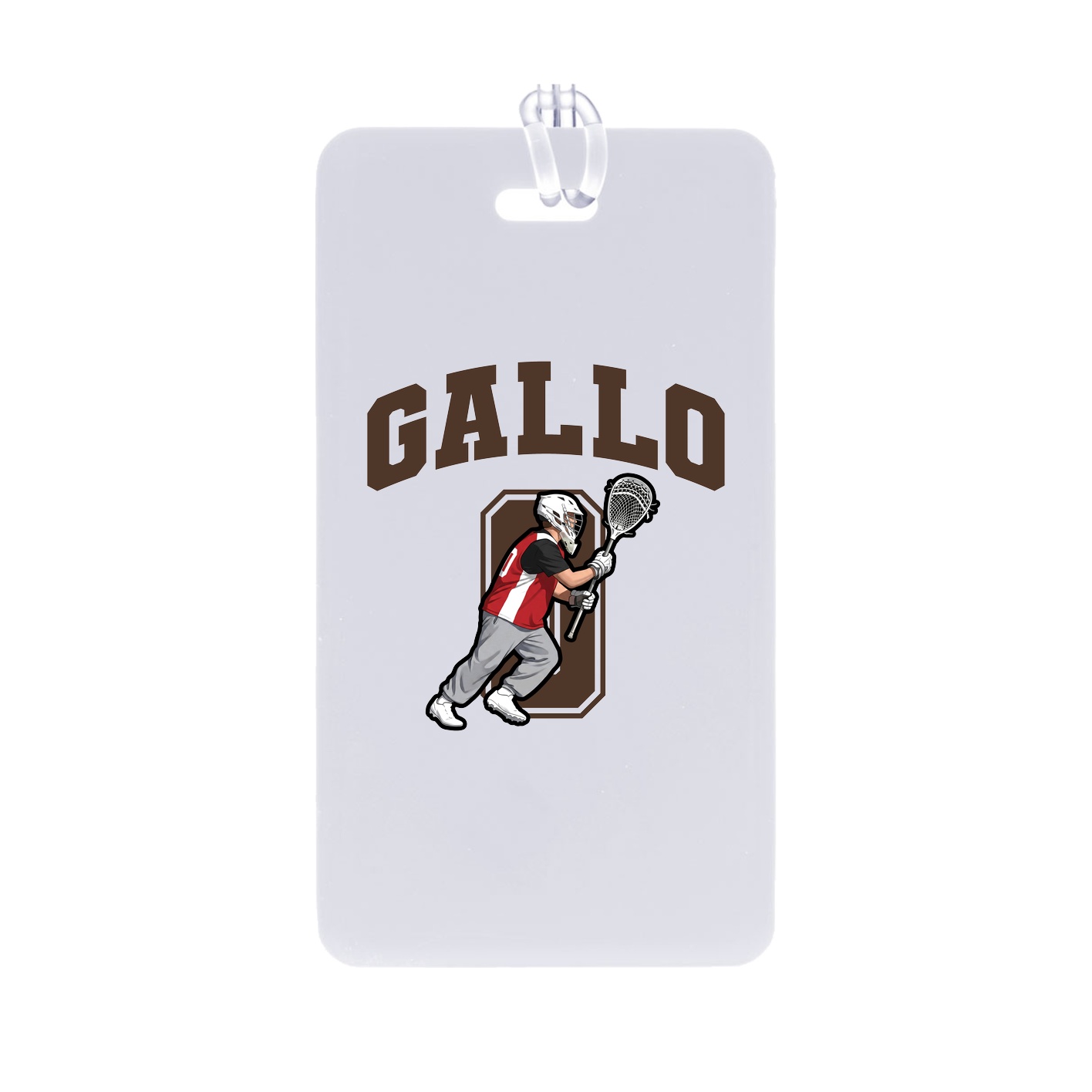 Bag Tag — Number in Classic