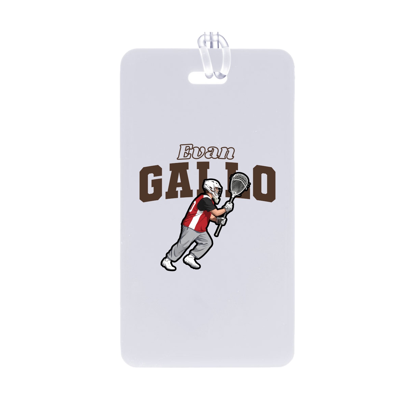 Bag Tag — Name Arch in Classic