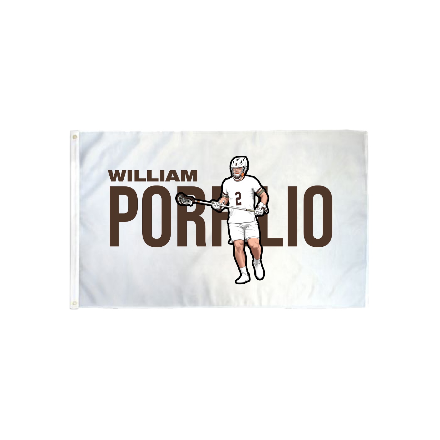 3x5 Flag — Player Name in Classic