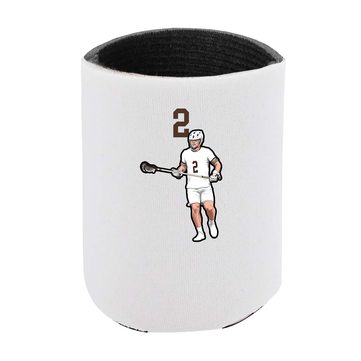 Can Holder — Number Top in White