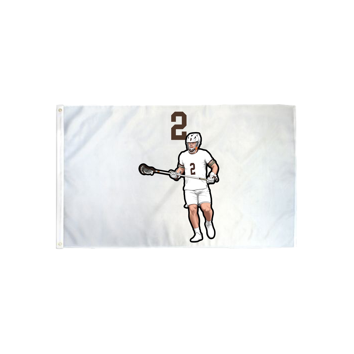 3x5 Flag — Number Top in Classic