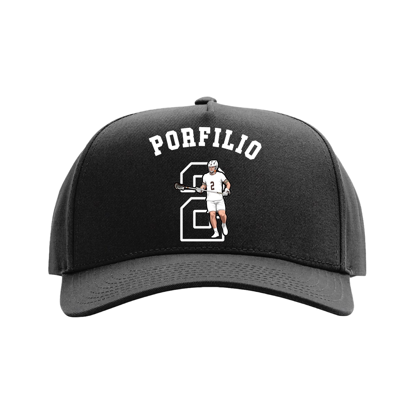 Full Fabric Five-Panel Champ Cap