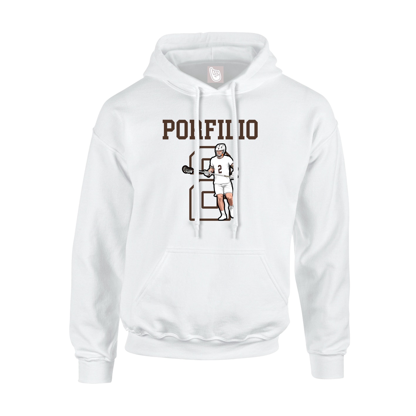 Youth Hoodie — Shirsey in White