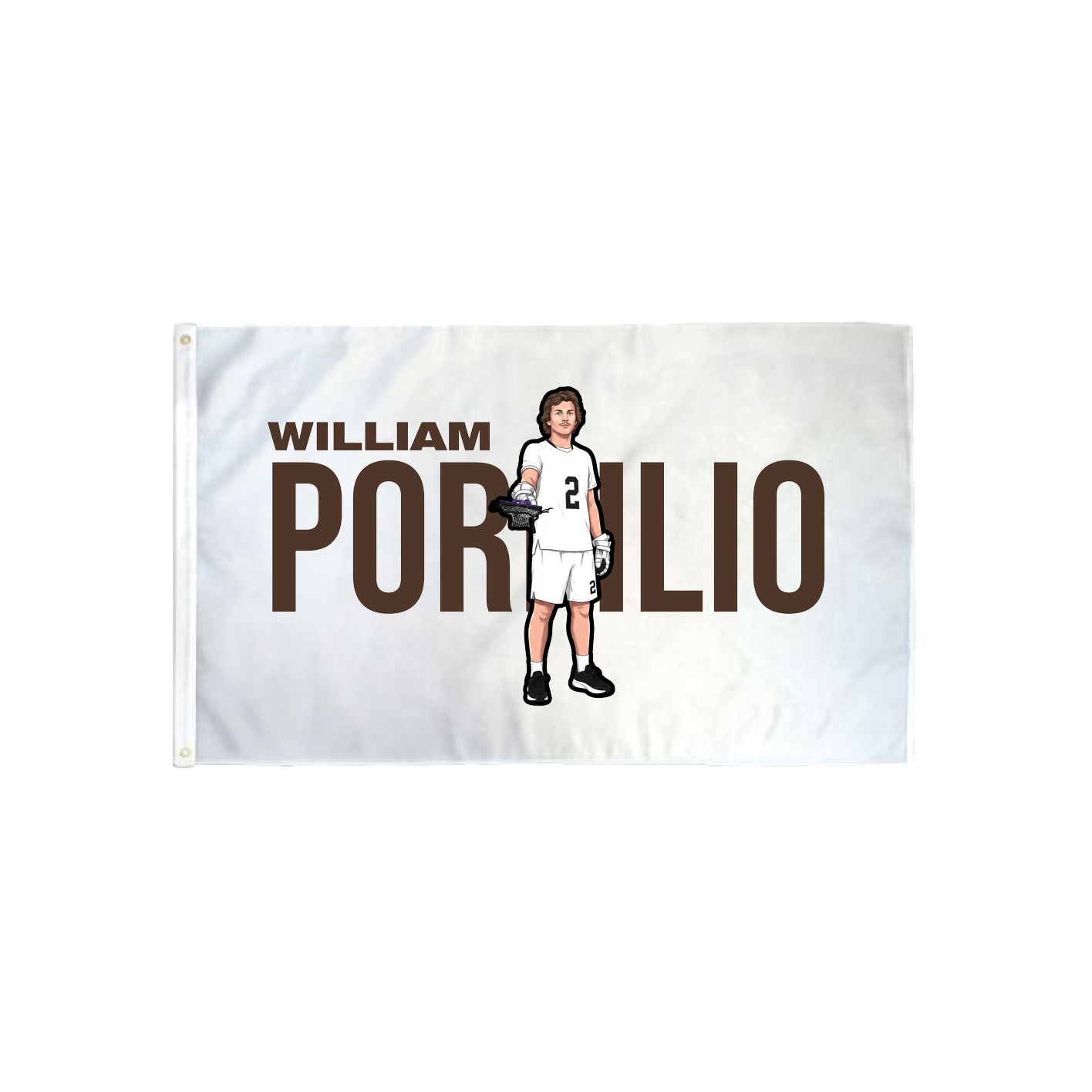 3x5 Flag — Player Name in Classic