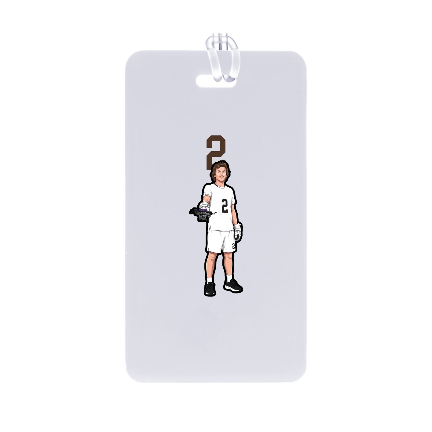Bag Tag — Number Top in Classic