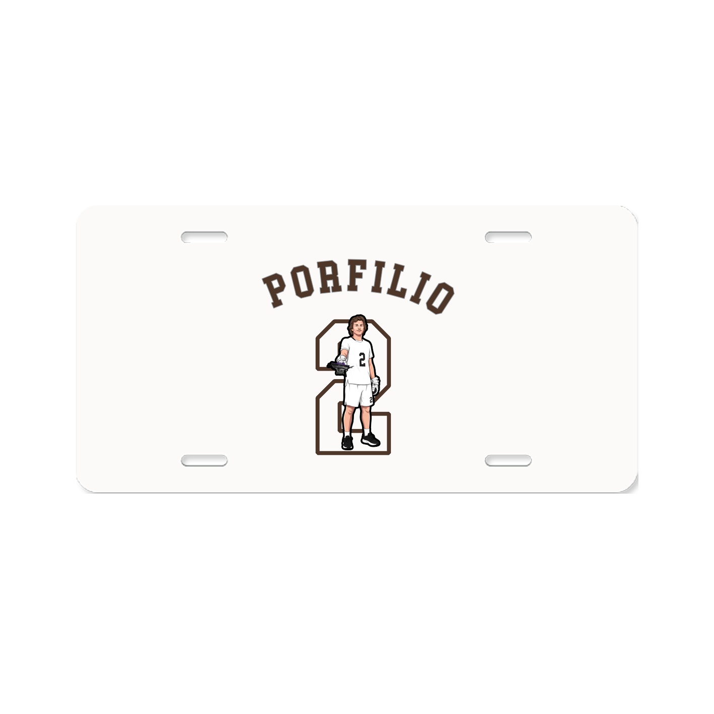 License Plate — Shirsey Arch in Classic