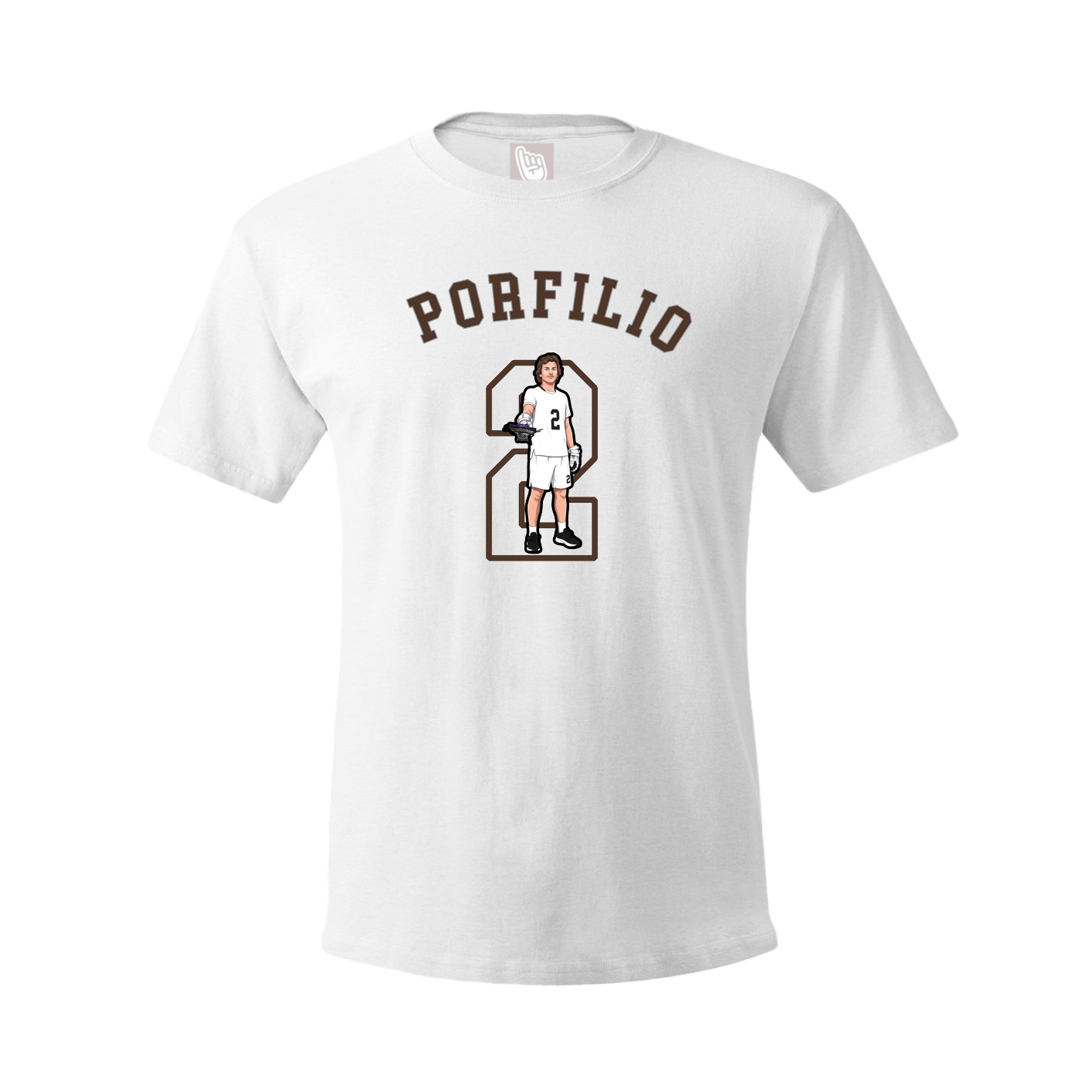 Tee — Shirsey Arch in White