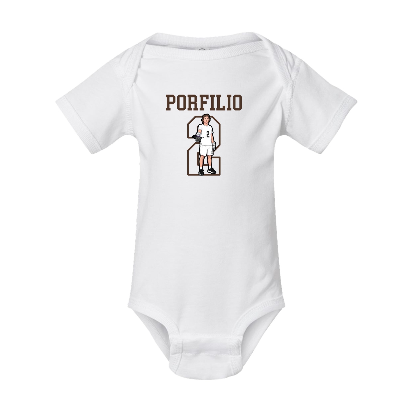 Baby Onesie — Shirsey in White