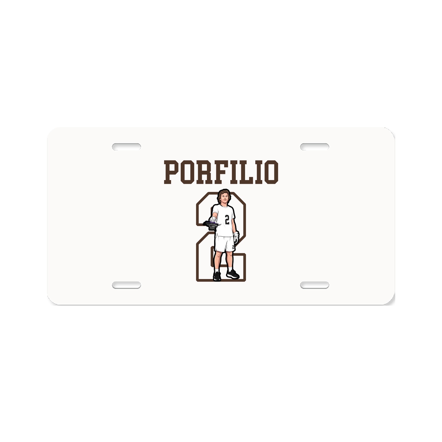 License Plate — Shirsey in Classic