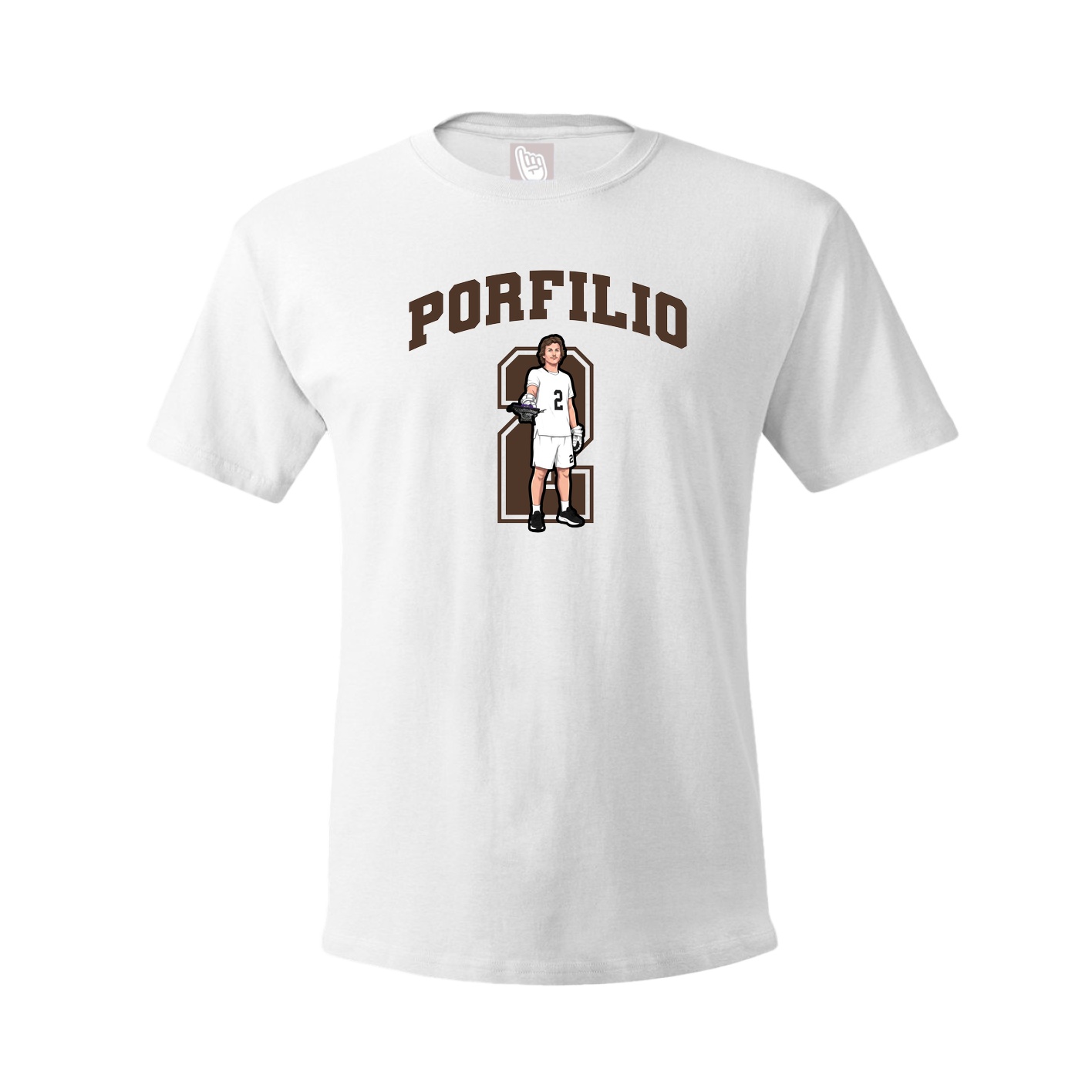 Tee — Number in White