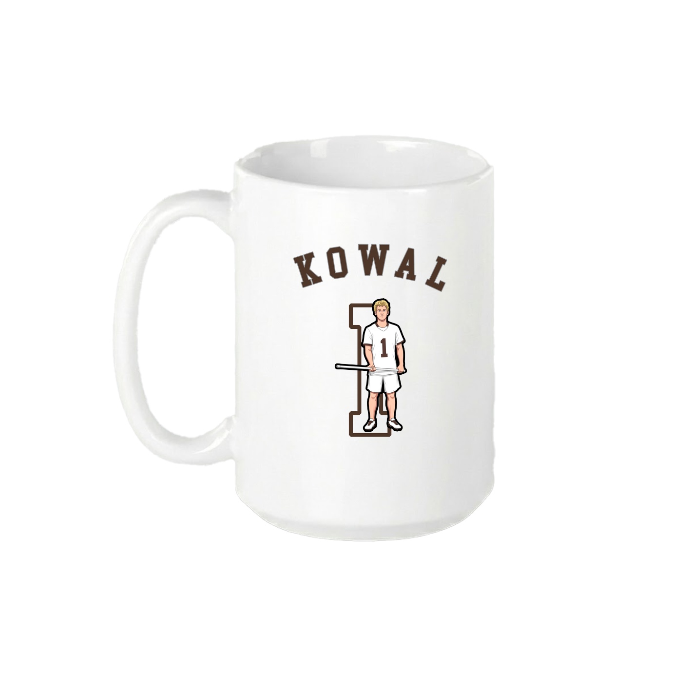 15oz Coffee Mug — Shirsey Arch in White