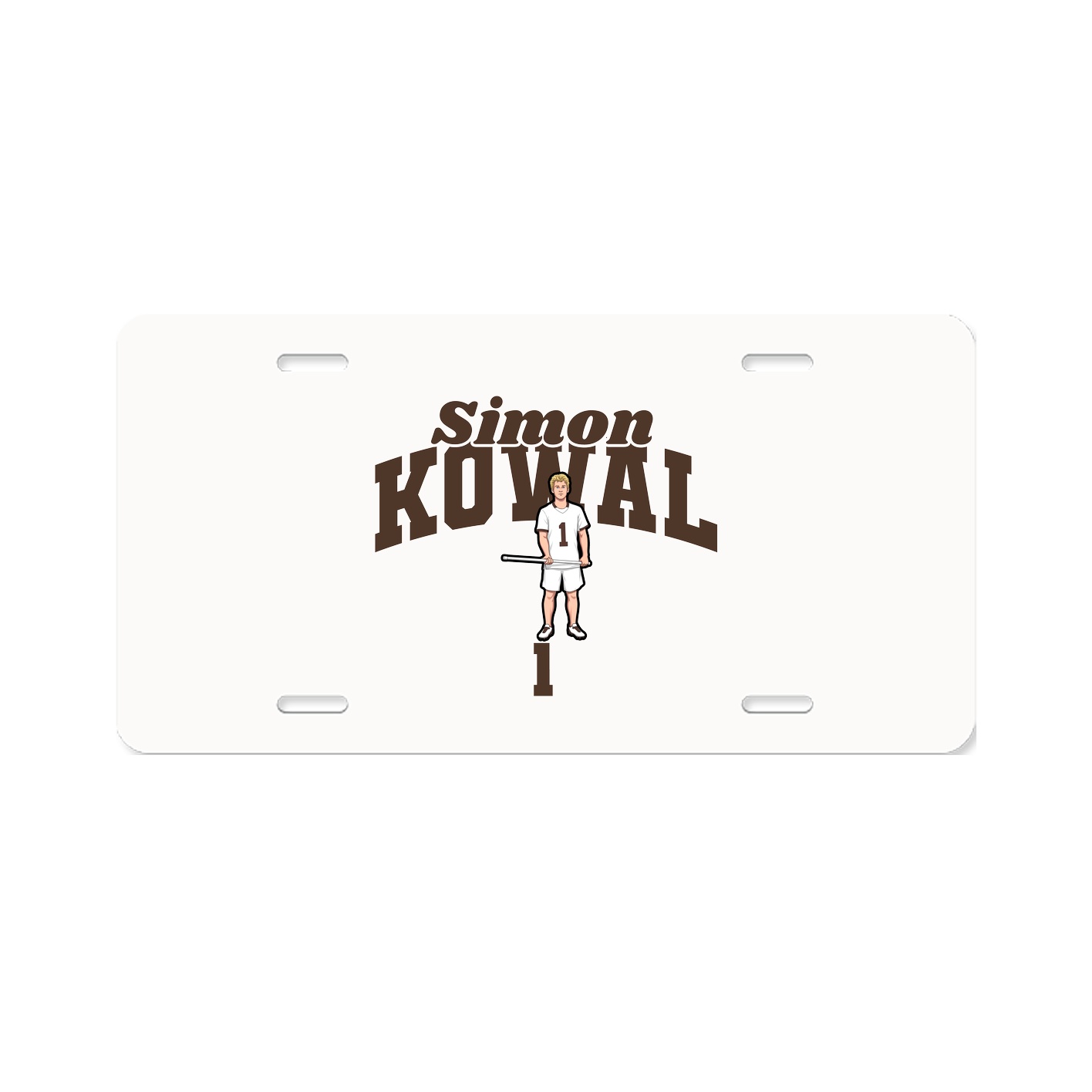 License Plate — Signature Arch in Classic
