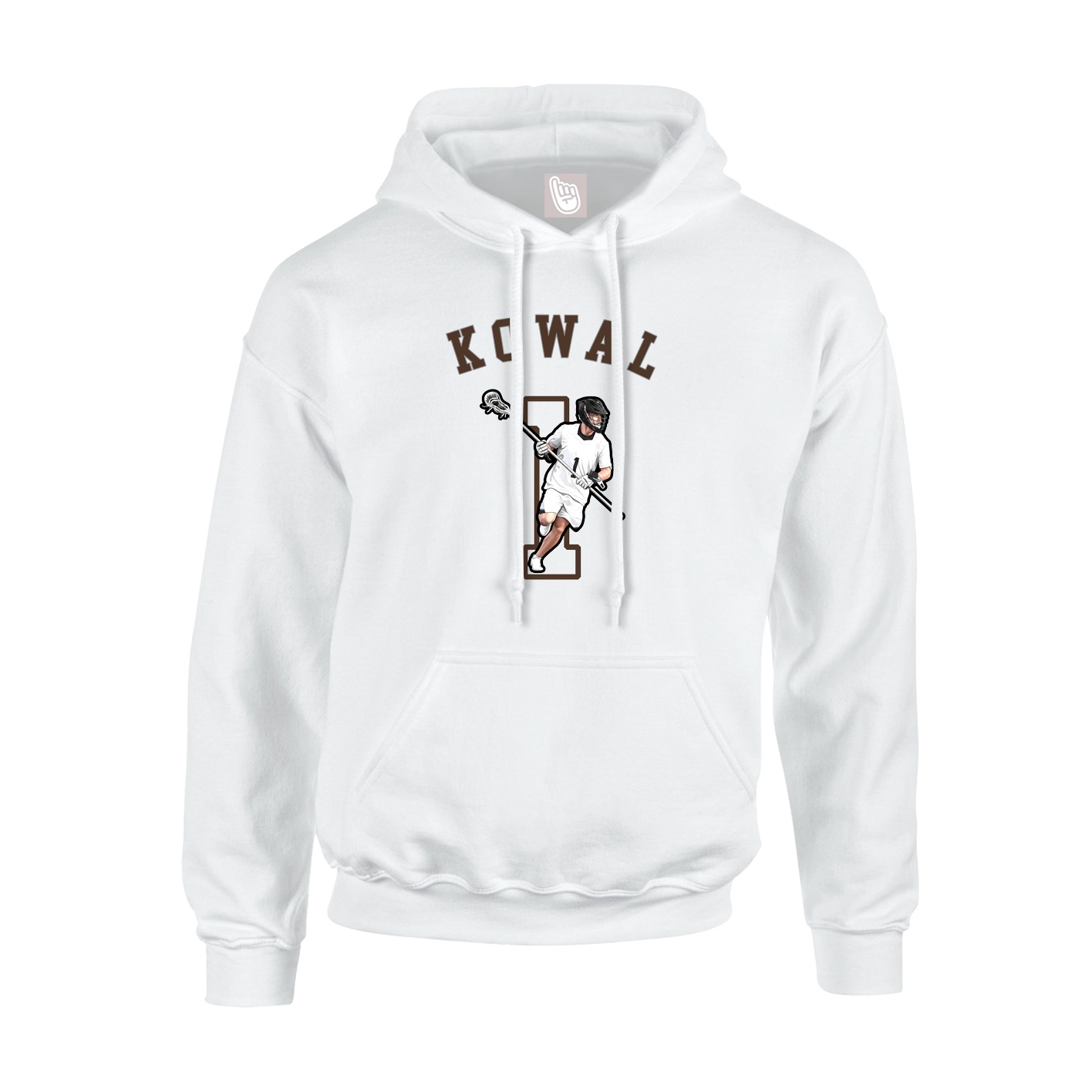 Youth Hoodie — Shirsey Arch in White