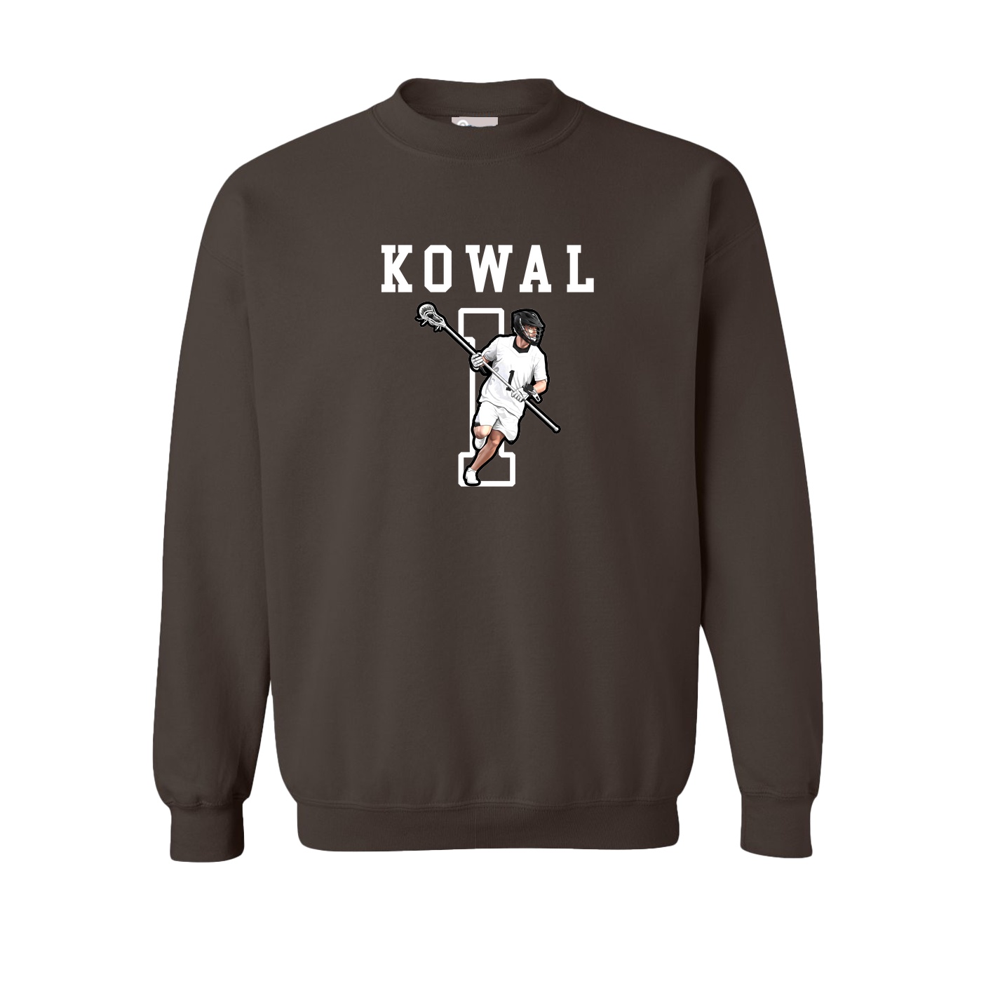Fleece Crew — Shirsey in Brown