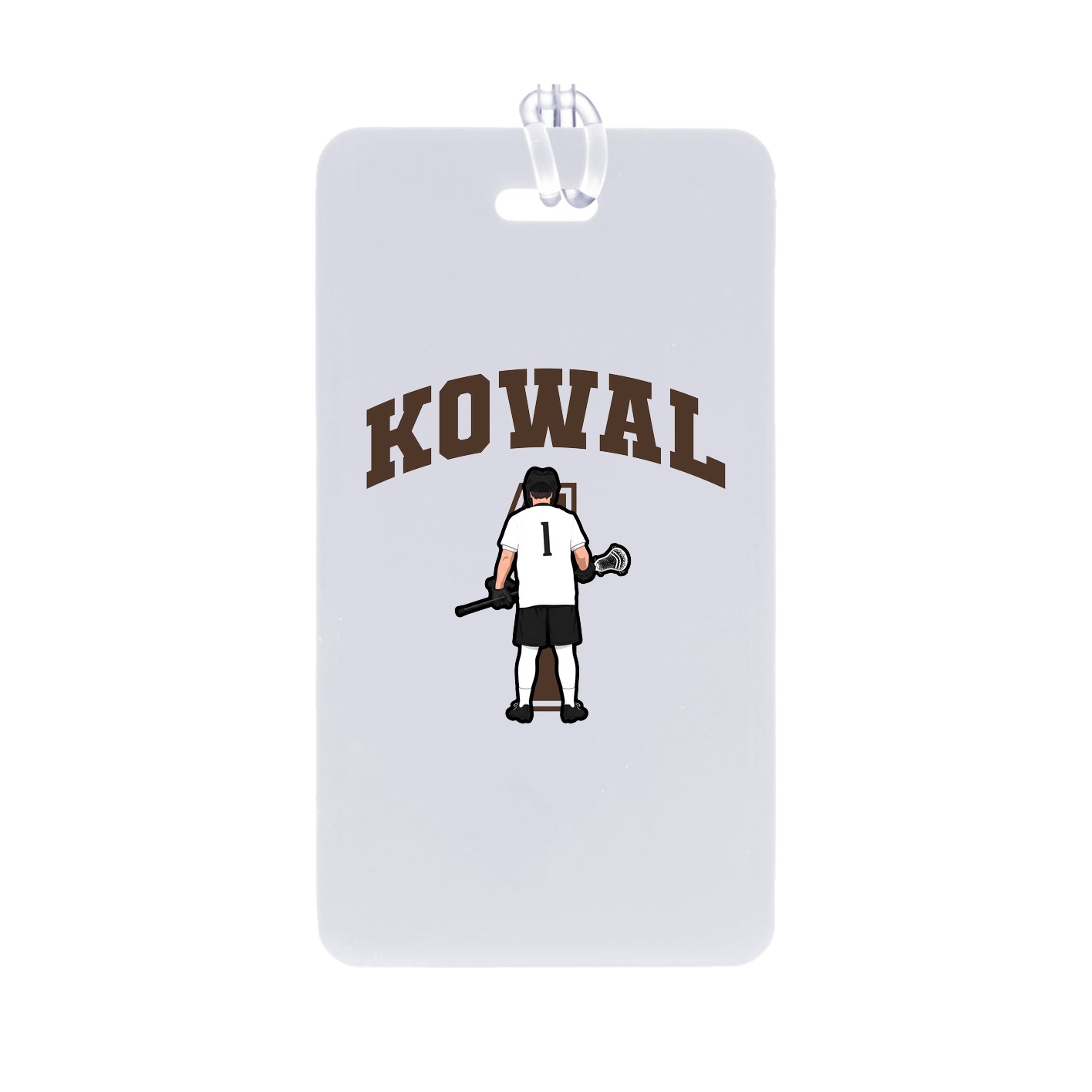 Bag Tag — Number in Classic