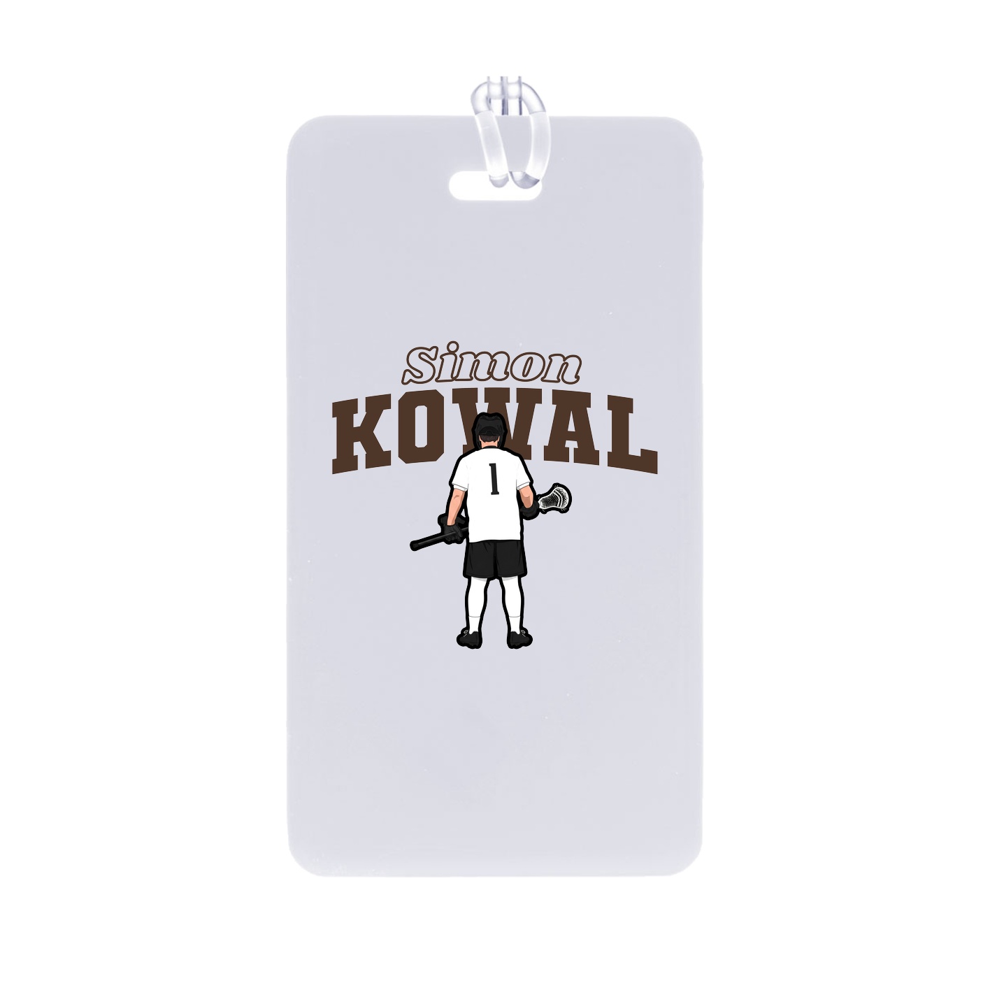 Bag Tag — Name Arch in Classic