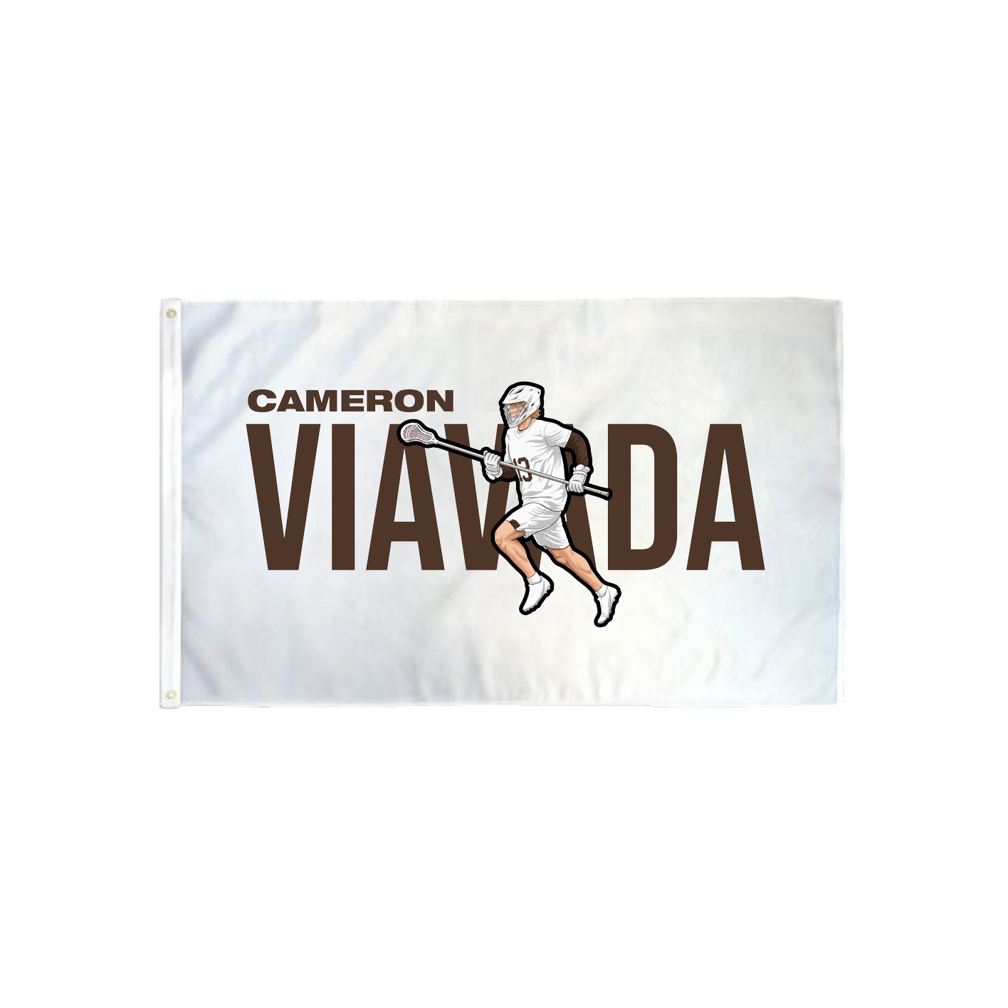 3x5 Flag — Player Name in Classic