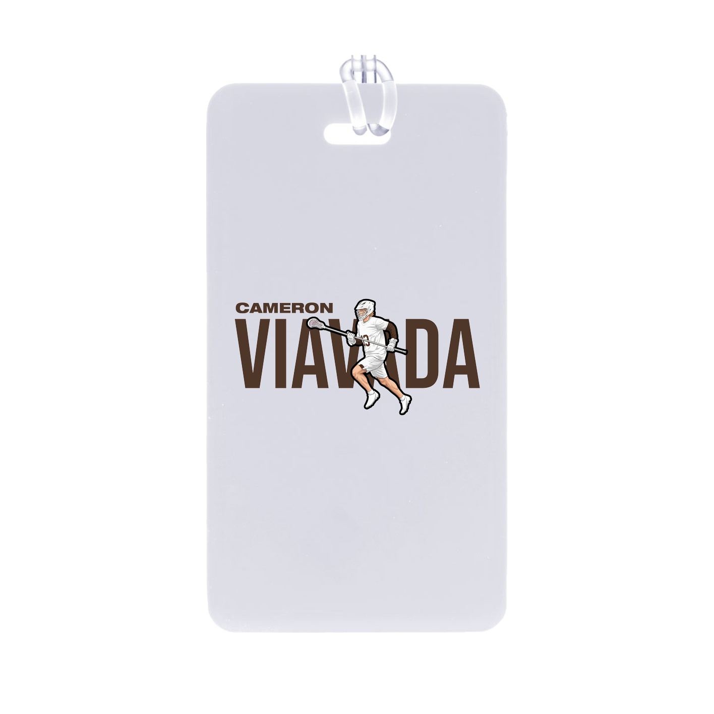 Bag Tag — Player Name in Classic