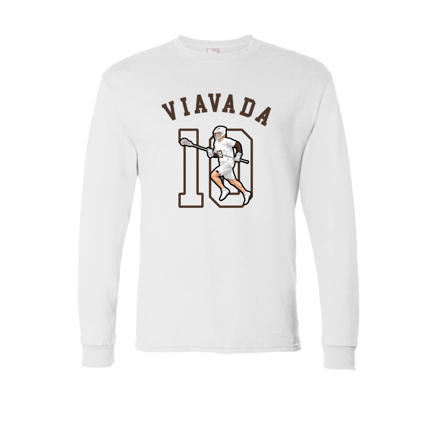 Long Sleeve Tee — Shirsey Arch in White