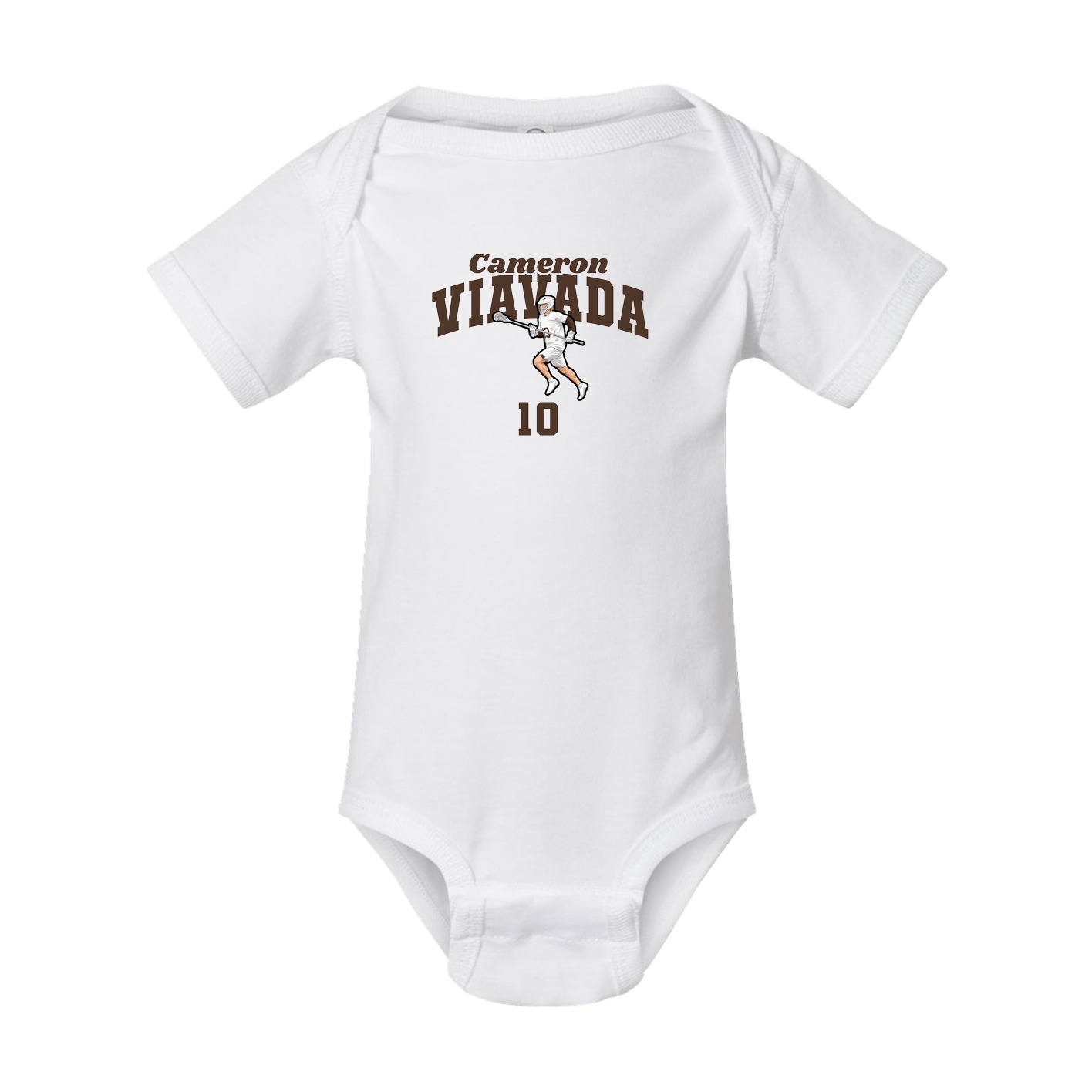 Baby Onesie — Signature Arch in White
