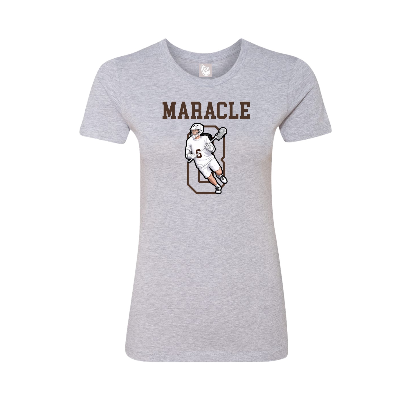 Fitted Women's Tee — Shirsey in Grey