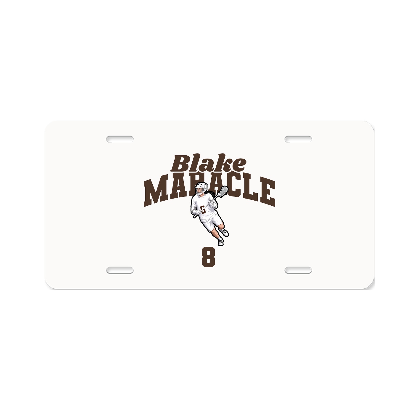 License Plate — Signature Arch in Classic