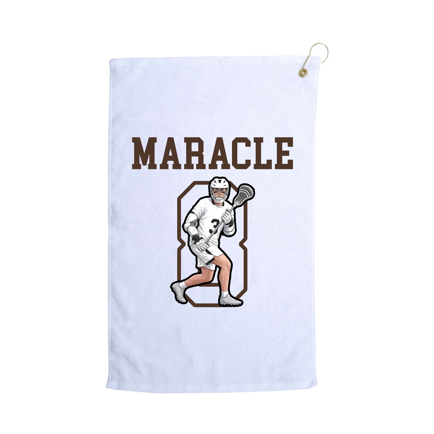Golf Towel — Shirsey in White